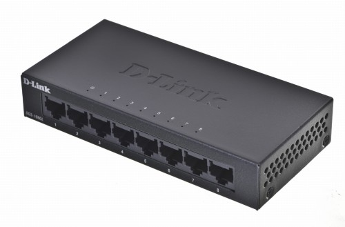 D-LINK DGS-108GL/E 8-Port Gigabit Ethernet Metal Ho - 1898436