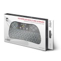Klawiatura bezprzewodowa RGB Savio KW-03 do TV Box, Smart TV, PS3, XBOX360, PC, podświetlana - 1066079