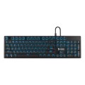 Klawiatura przewodowa SAVIO Tempest RX FULL Outemu BLUE, Gaming, mechaniczna, aluminiowa, podświetlana - 1066135
