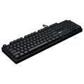 Klawiatura przewodowa SAVIO Tempest RX FULL Outemu BLUE, Gaming, mechaniczna, aluminiowa, podświetlana - 1066139