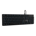 Klawiatura przewodowa SAVIO Tempest RX FULL Outemu BLUE, Gaming, mechaniczna, aluminiowa, podświetlana - 1066136