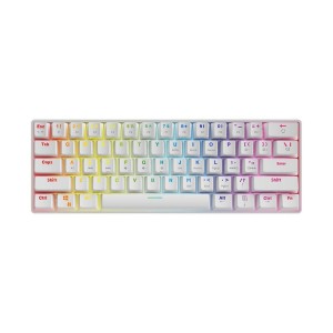 Klawiatura przewodowa SAVIO WHITEOUT BROWN mechaniczna Gaming podświetlenie RGB