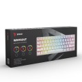 Klawiatura przewodowa SAVIO WHITEOUT BROWN mechaniczna Gaming podświetlenie RGB - 1698514