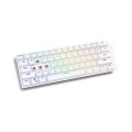 Klawiatura przewodowa SAVIO WHITEOUT BROWN mechaniczna Gaming podświetlenie RGB - 1698511