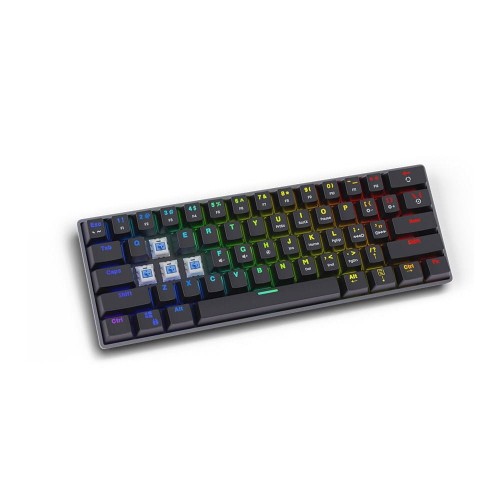 Klawiatura przewodowa SAVIO BLACKOUT BLUE mechaniczna Gaming podświetlenie RGB - 1165517