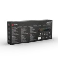 Klawiatura przewodowa SAVIO BLACKOUT BLUE mechaniczna Gaming podświetlenie RGB - 1165524