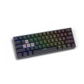 Klawiatura przewodowa SAVIO BLACKOUT RED mechaniczna Gaming podświetlenie RGB - 1167028