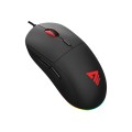 Mysz przewodowa SAVIO GAMBIT Black 200-12000 DPI, PMW3327, 8 przycisków, Optyczna, ARGB, LED, Czarna - 1315173