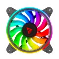 Zestaw 4 wentylatorów SAVIO FAN-01 120mm, ARGB, wraz kontrolerem oraz pilotem - 1522156