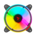 Zestaw 4 wentylatorów SAVIO FAN-01 120mm, ARGB, wraz kontrolerem oraz pilotem - 1522158