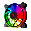 Zestaw 4 wentylatorów SAVIO FAN-01 120mm, ARGB, wraz kontrolerem oraz pilotem - 1522157