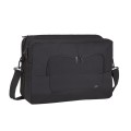 Torba do notebooka 17,3" RIVACASE Tegel czarna, z materiału wodoodpornego - 1194428