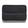 Etui do notebooka 13,3" RIVACASE Suzuka szare, z materiału wodoodpornego - 1187845