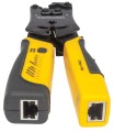 Zaciskarka wtyk&amp;oacute;w RJ45/RJ11/RJ12/RJ22 z testerem okablowania Intellinet - 1061595
