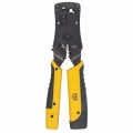 Zaciskarka wtyk&amp;oacute;w RJ45/RJ11/RJ12/RJ22 z testerem okablowania Intellinet - 1177123