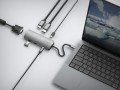 Replikator portów LINQ USB-C Hub 7w1 Triple Display MST - 1970473
