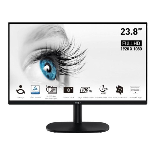Monitor MSI 23,8" PRO MP245V HDMI VGA - 1878635