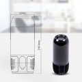 Bezprzewodowy inteligentny głośnik LED V-TAC z technologią Bluetooth 2x3W USB Micro SD Czarny VT-7456 - 1977919