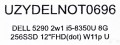 DELL LATITUDE 5290 2in1 i5-8350U 8GB 256GB SSD 12" FHD(dotyk) Win11pro + zasilacz UŻYWANY - 1979765