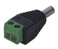 Wtyk DC na kostce Zacisk DC PAKOWANE PO 10 SZTUK - 1014353