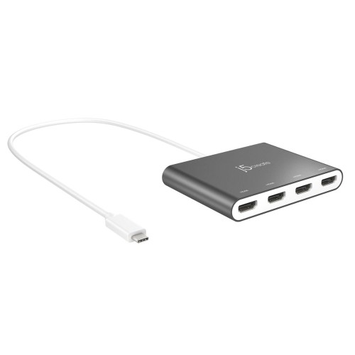 USB-C TO 4 PORT HDMI MULTI/MONITOR ADAPTER - 1981869
