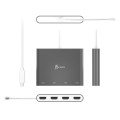 USB-C TO 4 PORT HDMI MULTI/MONITOR ADAPTER - 1981867