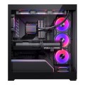 PHANTEKS NV-Serie NV5 ATX Tempered Glass, DRGB - Satin Black - 1984036