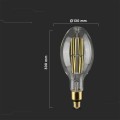 Żarówka LED V-TAC 24W E27 ED120 EVOLUTION 160Lm/W VT-2324 4000K 4000lm - 1984289
