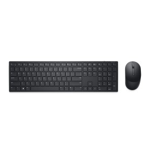 DELL KM5221W klawiatura Dołączona myszka RF Wireless QWERTY Ukraiński Czarny