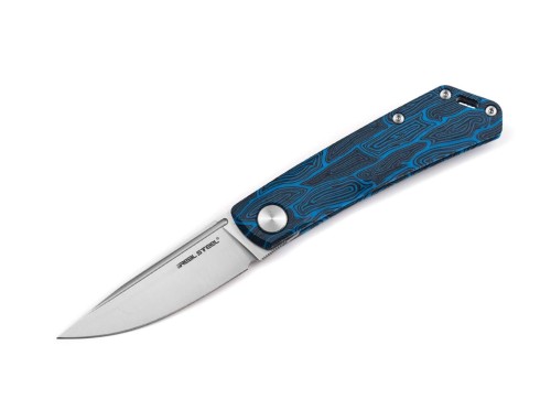 Nóż Real Steel Luna Damast G10 Sky Blue Boker EX - 1986083