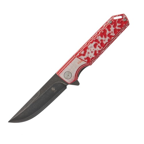 Nóż Womsi Wasp Red-White G10 S90V - 1986087