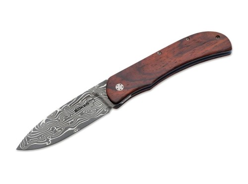 Nóż Böker Plus Exskelibur 1 Cocobolo Damascus - 1986089