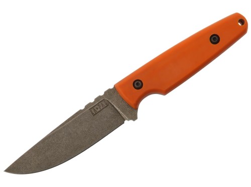 Nóż ZA-PAS Handie Stonewash G10 Orange - 1986127