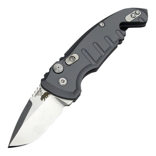 Nóż Hogue 24122 A01 Microswitch Compact Grey - 1986169
