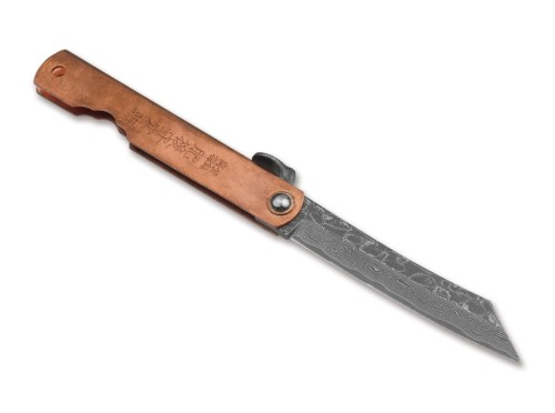 Nóż Higo Irogane Damascus - 1986280