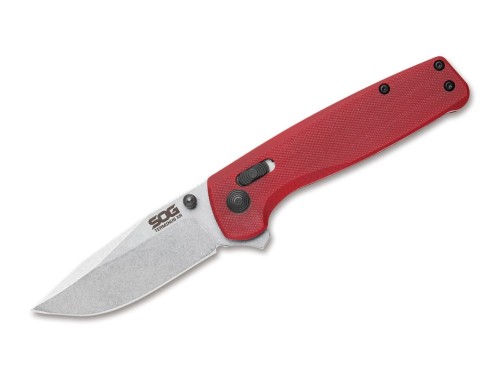 Nóż SOG Terminus XR G10 Crimson - 1986557