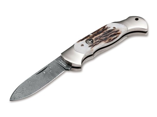 Nóż Boker Solingen Scout Spearpoint Hirschhorn Dam - 1986680