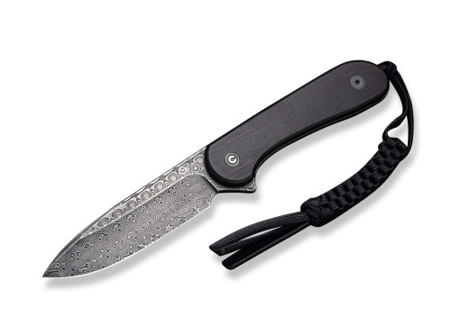 Nóż CIVIVI Fixed Blade Elementum Ebony Damascus - 1986706