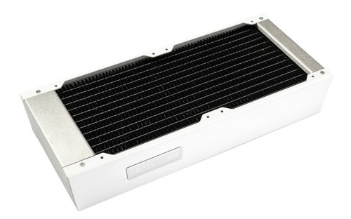 Chłodzenie wodne Heatkiller RAD, 240 mm, L - biały - 1989169