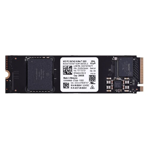 Dysk SSD Western Digital SN740 SSD256 NVMe M.2 2230 PCIe x4 - 1989271