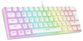 RAMPAGE KLAWIATURA MECHANICZNA GAMINGOWA RADIANT K11 RGB BIAŁA - 1989684