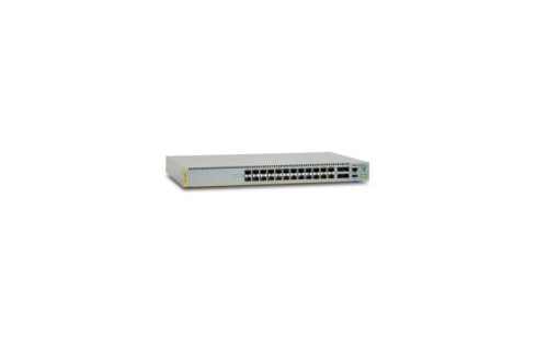ALLIED 24x ports SFP Layer 2+ Switch with 4x 10G SFP+ uplinks dual embedded power supply - 1990026