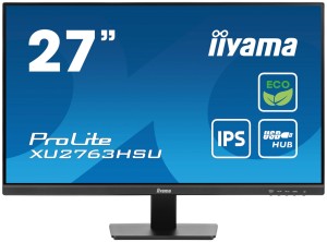 Monitor iiyama 27" ProLite XU2763HSU-B1 IPS 100Hz HDMI DP 2xUSB-A USB-B głośniki