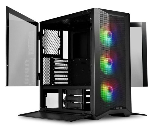 Lian Li LANCOOL II Mesh C RGB Midi-Tower, Tempered Glass - black - 1991847