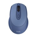 Mysz TRUST ZAYA Wireless Rechargeable Mouse BLUE (25039) - 1997080