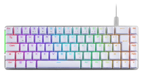 ASUS ROG Falchion Ace Gaming Tastatur, ROG NX RED, USB, DE - weiß - 1997026