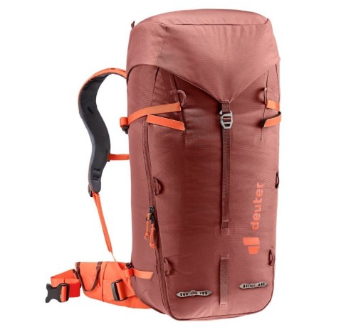 Plecak Turystyczny Deuter Guide 34+8 redwood-papaya - 1997696