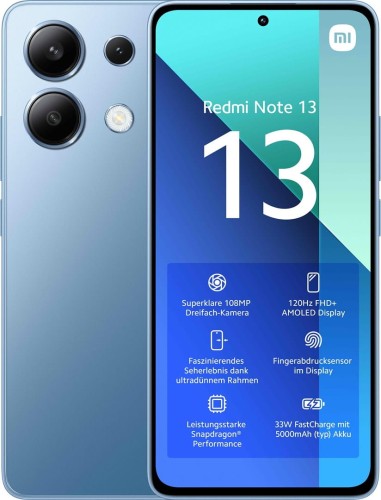 Smartfon Xiaomi Redmi Note 13 6/128GB Ice Blue - 1997880