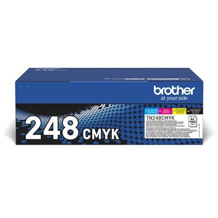 Brother Brother Toner Pakiet promocyjny ze wszystkimi 4 tonerami Czarny 1000 Strony - 1998038