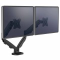 MONITOR ARM DUAL EPPA BLACK 9683401 FELLOWES - 1998137